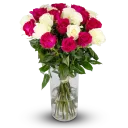 Kytice ekvádorských růží 80 cm